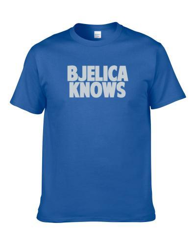 Nemanja Bjelica Knows Minnesota Basketball Player Funny Sports Fan T-Shirt