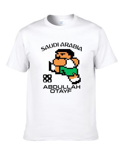 Abdullah Otayf Tecmo Soccer Saudi Arabia World Cup Favorite Player T Shirt