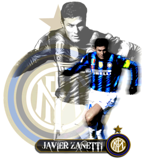 Javier Zanetti Inter Milan Soccer S-3XL Shirt