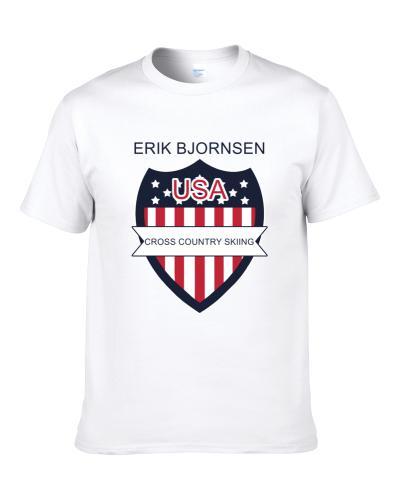 Erik Bjornsen Cross Country Skiing Pyeongchang Usa Athletes Sports Fan S-3XL Shirt