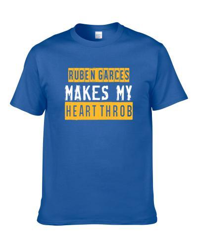 Ruben Garces Makes My Heart Throb Golden State Basketball Player Cool Fan Men T Shirt