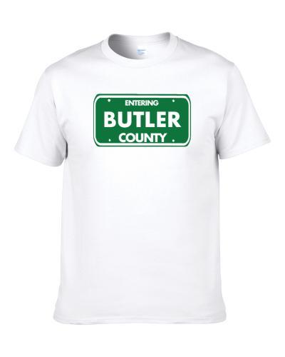 Butler County Entering Butler County Road Sign T Shirt