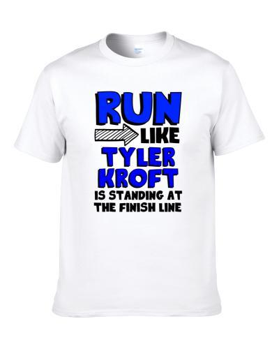 Run Like Tyler Kroft Is At Finish Line Cincinnati Football Player S-3XL Shirt