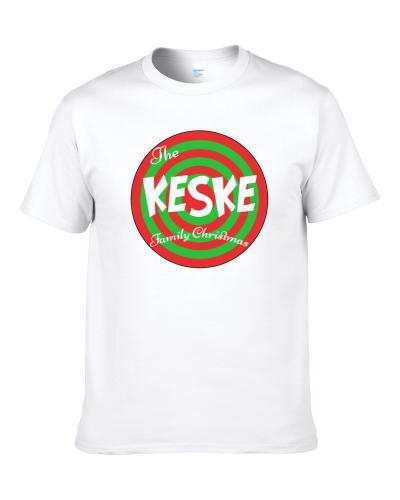 The Keske Family Christmas Last Name T-Shirt