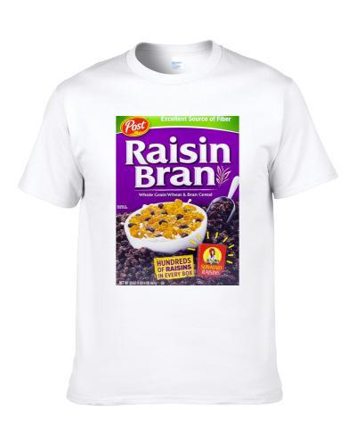 Post Raisin Bran Box Greatest Cereal Of All Time Breakfast Fan Foodie Apron Shirt