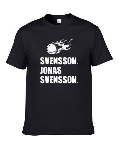 Jonas Svensson Tennis Player Name Bond Parody S-3XL Shirt