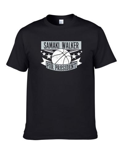 Samaki Walker For President San Antonio Basketball Player Funny Sports Fan TEE