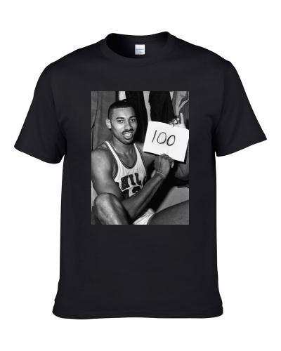 Wilt Chamberlain 100 Basketball tshirt