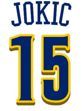 Nikola Jokic 15 Number Denver Basketball Fan Gift S-3XL Shirt