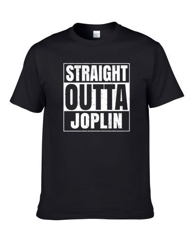 Straight Outta Joplin High School Funny Compton Parody tshirt for men
