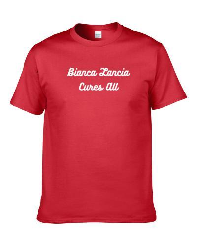 Bianca Lancia Cures All Beer Lover Drinking Gift Shirt