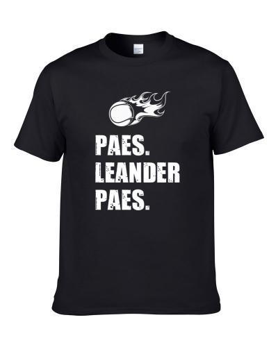 Leander Paes Tennis Player Name Bond Parody Shirt For Men