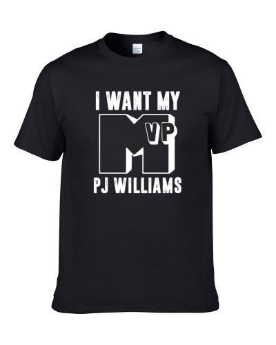 I Want My MVP Pj Williams New Orleans Football Player Fan T Shirt