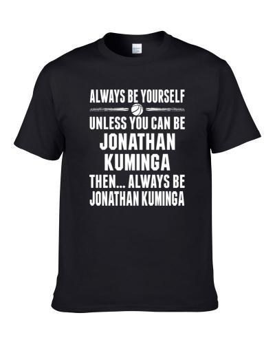 Always Be Yourself Jonathan Kuminga G Leage  Ignite Basketball Fan T-Shirt