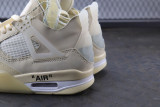 Jordan 4 Off-White Sail (WOMEN SIZE!!)