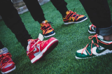 NIke SB Dunk Off White University Red