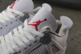 Air Jordan 4 Tech Grey / Oreo White