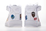 Air Force 1 Mid Supreme NBA White