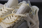 Jordan 4 Off-White Sail (WOMEN SIZE!!)