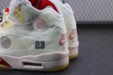 Off-White x Air Jordan 5 “Grape”