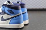 Jordan 1 Retro High Obsidian UNC