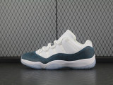 Jordan 11 Retro Low LE Blue Snakeskin