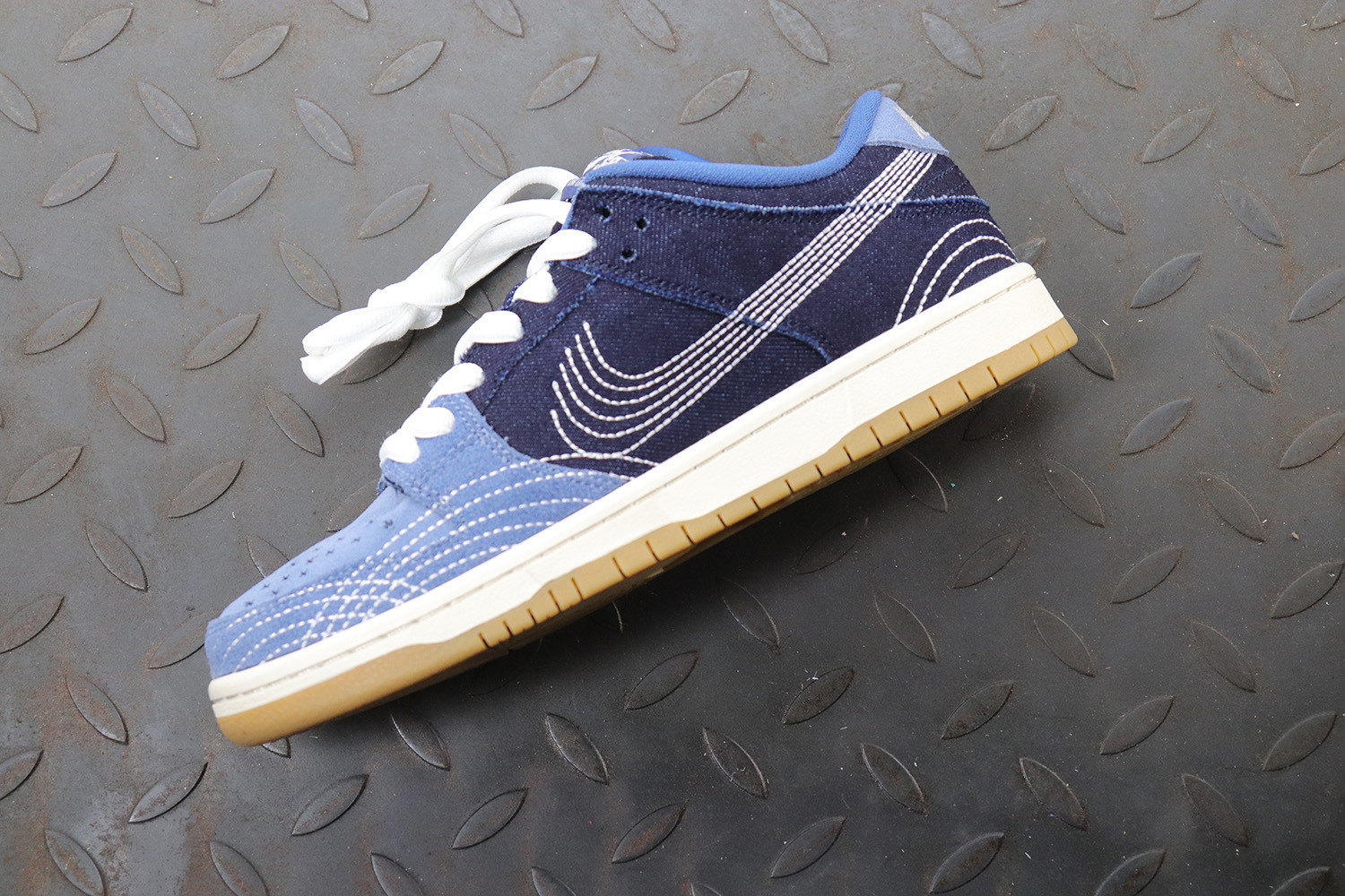 nike sb dunk sashiko denim
