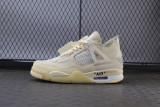 Jordan 4 Off-White Sail (WOMEN SIZE!!)
