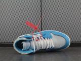 Jordan 1 Retro High Off-White University Blue