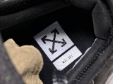 Air Force 1 Low Off-White Black White (with Brown Off-White Box)