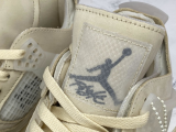 Jordan 4 Off-White Sail (WOMEN SIZE!!)