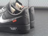 Air Force 1 Low Off-White Black White 2018（with White Off-White Box）