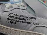 Jordan 1 Retro High Off-White White