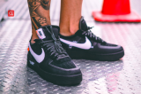 Air Force 1 Low Off-White Black White (with Brown Off-White Box)