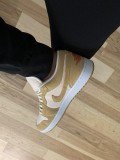 Jordan 1 Low SE Twine Orange Quartz Corduroy (Women Size!!)