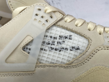 【Clearance】Jordan 4 Off-White Sail (WOMEN SIZE!!)（WMNS10）