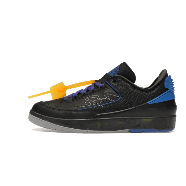 Jordan 2 Retro Low SP Off-White Black Blue