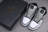 Jordan 1 Mid Light Smoke Grey