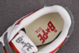 A Bathing Ape Bape SK8 Sta White Red