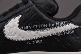 Nike Air Force 1 Low Louis Vuitton Dark White (Be careful about the size!!)