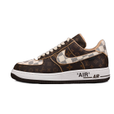 Nike Air Force 1 Low Louis Vuitton Off-White Monogram Brown Damier Azur  (Be careful about the size!!)