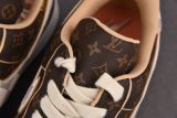 Nike Air Force 1 Low Louis Vuitton Off-White Monogram Brown Damier Azur  (Be careful about the size!!)