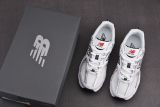 New Balance 530v2 White Silver Red
