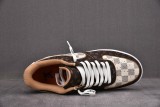 Nike Air Force 1 Low Louis Vuitton Off-White Monogram Brown Damier Azur (Be careful about the size!!)