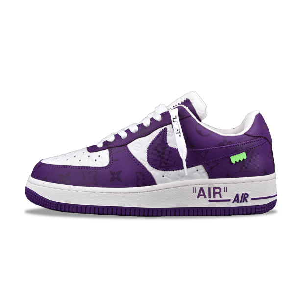 Nike Air Force 1 Low Louis Vuitton Royal Purple