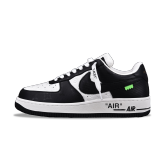 Nike Air Force 1 Low Louis Vuitton Royal Black White