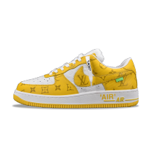Nike Air Force 1 Low Louis Vuitton Royal Gray Yellow