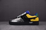 Nike Air Force 1 Low Louis Vuitton Virgil Abloh Purple Dusk/Metallic Silver