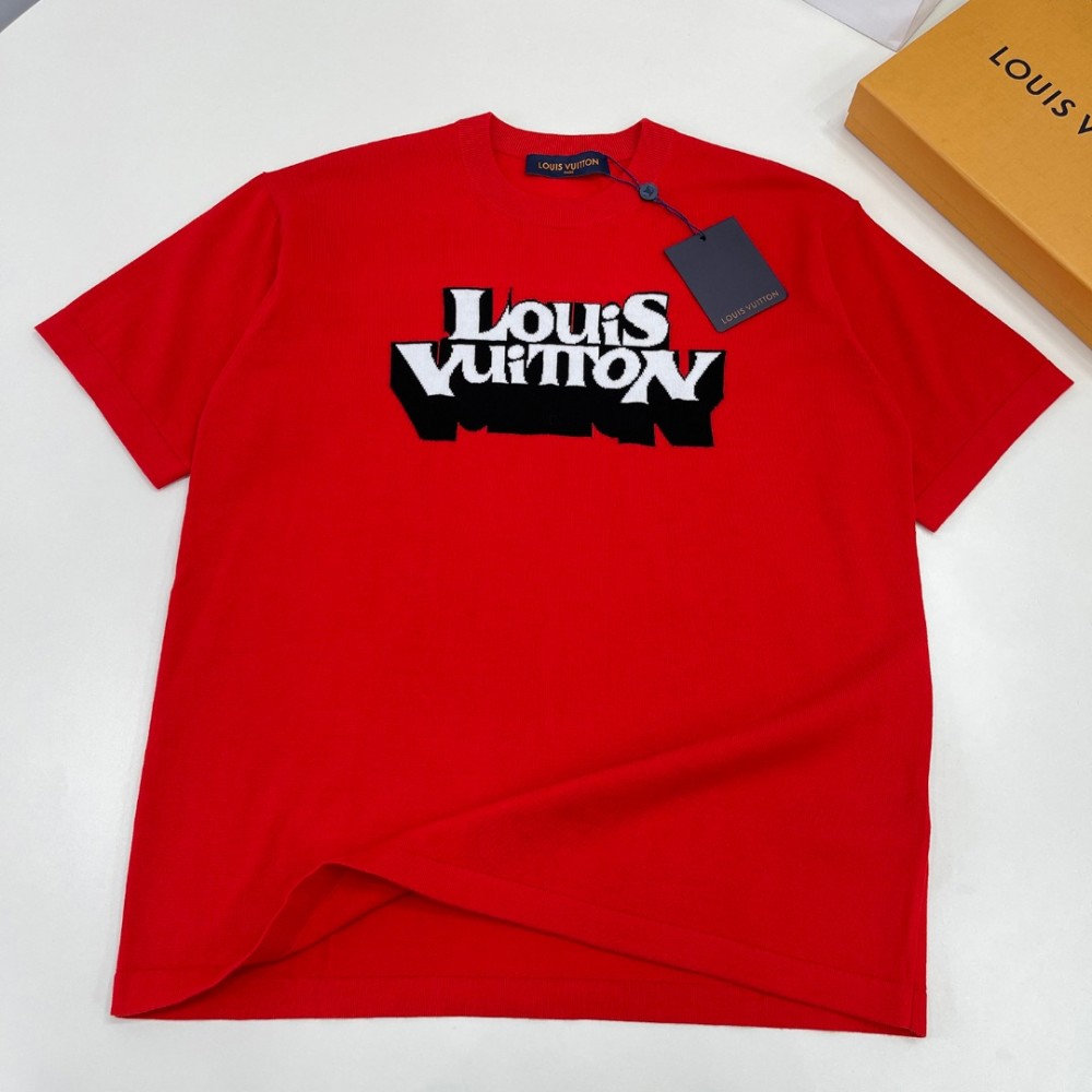 Louis Vuitton 1ABJ9O Graphic Short-sleeved T-Shirt