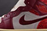 Jordan 1 Mid SE Tiki Leaf Team Red (Women Size!!)